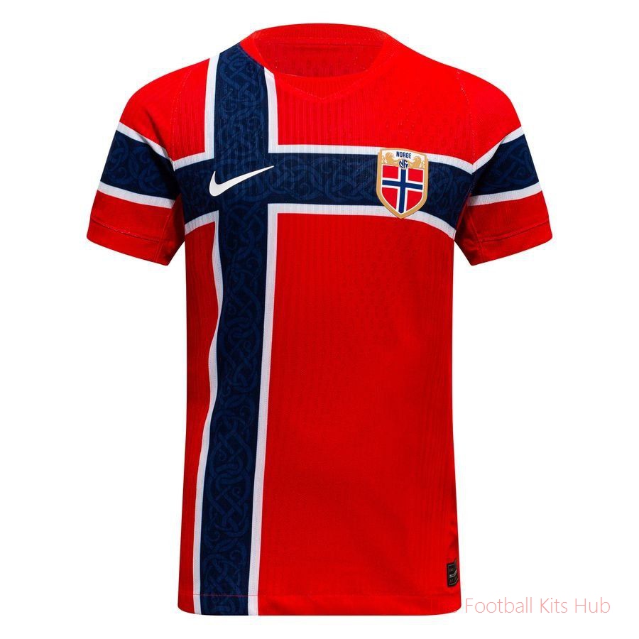 Norway Home Shirt World Cup 2026 Aero-FIT Authentic-unisoccer store